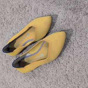 Rothy’s "The Point" Yellow Flats 8